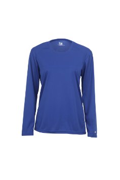 Badger Sportswear Women's B-Dry Long-Sleeve Performance T-Shirt