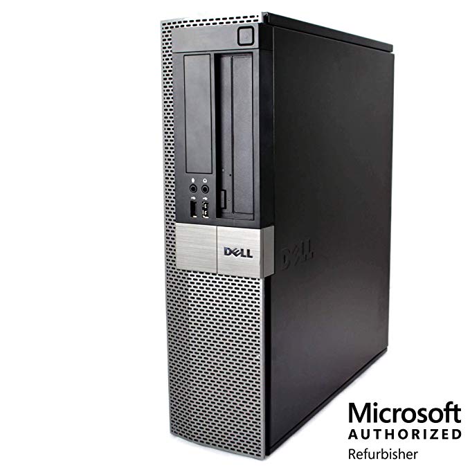 Dell Optiplex 980 Custom PC, Intel Core i5 3.2 GHz, (Choose Up to 16 GB RAM, Up to 2 TB HDD, SSD, Monitor, Keyboard & Mouse, WiFi, BT), DVD, Windows 10, (Upgrades Available) (Renewed)