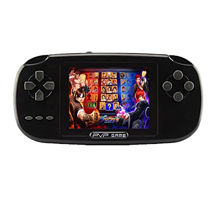 Handheld Game Console , Game Console 2.8" 168 Games LCD PVP Game Player Classic Game Console,Good Gifts For Children,For Kids to Adult. (Black)