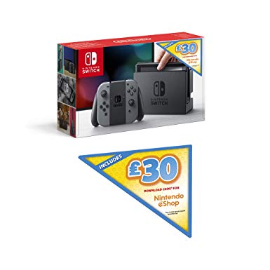 Nintendo Switch (Grey)   £30 Nintendo eShop Voucher