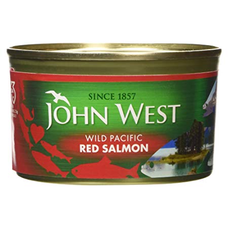 John West Wild Pacific Red Salmon 213g