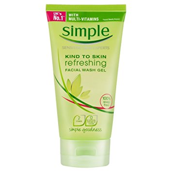 Simple Kind To Skin Refreshing Facial Wash Gel 150 ml