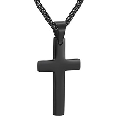 Cross Necklaces Pendants Stainless Steel Christian Jewelry For Men/Women