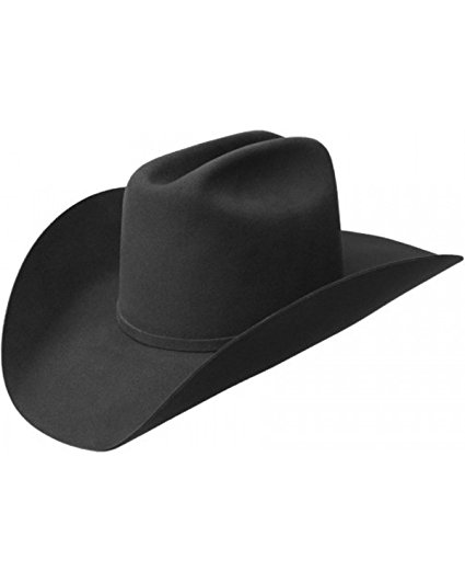Bailey Men's Wheeler 3X Wool Felt Cowboy Hat - W1503c-Black