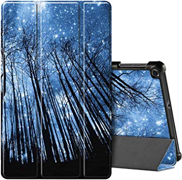 EasyAcc Case for Samsung Galaxy Tab A 10.1 2019 - Ultra Slim Lightweight Cover with Stand Function Compatible for Samsung Galaxy Tab A T510/ T515 10.1 inch 2019 (Starry Sky)