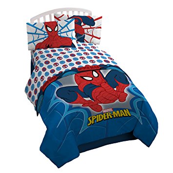 Marvel Spiderman 'Bold' 4 Piece Full Sheet Set