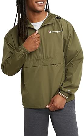 Champion Men's Jacket, Stadium Packable Wind and Water Resistant Jacket (Reg. Or Big & Tall)