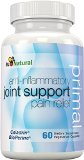 Primal Joint Support Anti-inflammatory Pain Relief 60 Vegetarian Capsules Pure Formula with Celadrin Curcumin Boswellia