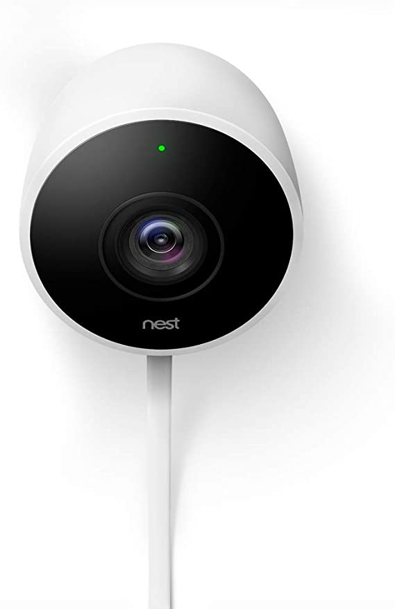 Google Nest Cam - Outdoor Security Camera, Night Vision Surveillance Camera, White