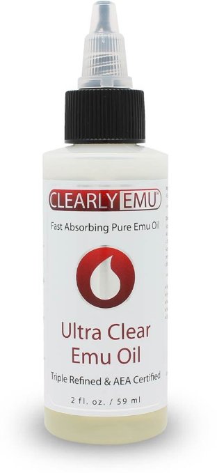 CLEARLY EMU Ultra Clear Emu Oil 2 oz AEA Certified