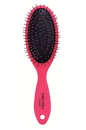 Cala Wet N Dry Detangling Hairbrush (Red)
