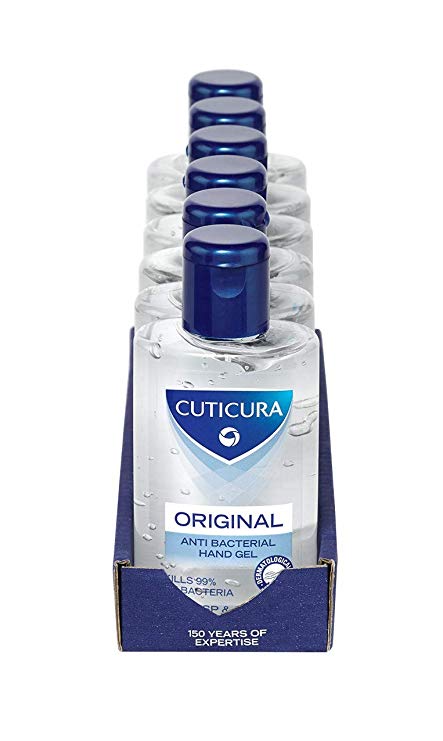 Cuticura Original Anti Bacterial Hand Gel 100ml (Pack of 6)