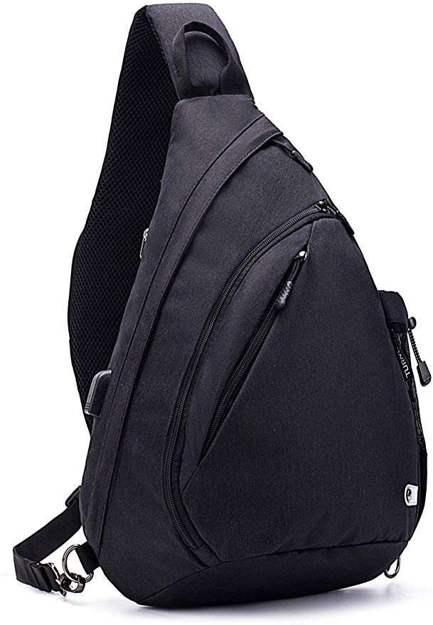 TurnWay Water-Proof Sling Backpack/Crossbody Bag/Shoulder Bag for Travel, Hiking, Cycling, Camping for Women & Men