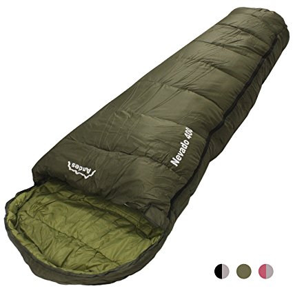 Andes Nevado 400 XL 4 Season Camping Mummy Sleeping Bag