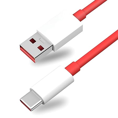 AILKIN Oneplus 80W Charging Cable USB to Type C Warp Charger SuperVooc/Dash Super Charge Cable for Oneplus11,11R,10Pro,10R,10T,9RT,9R,8R,8T Charge Cable for 6/6T/7/7T,Ce2 Lite 5G,Ce 3 5G,Ce3 Lite,Red