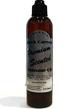 Black Canyon Pomegranate Massage Oil, 4 oz