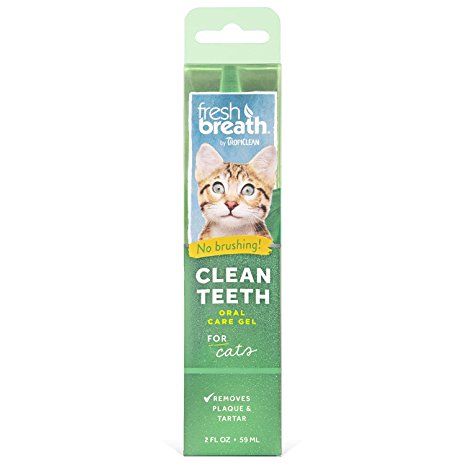 Tropiclean Fresh Breath Clean Teeth Gel for Cats