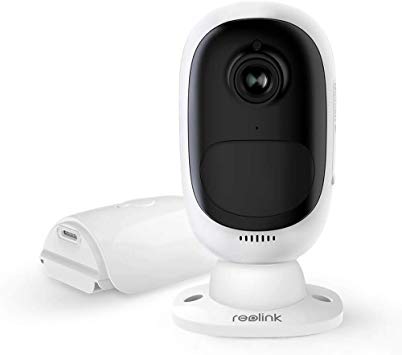 REOLINK Argus 2 - Wireless Battery Security Camera, Starlight Night Vision, 2.4Ghz WiFi Home Security System, Indoor/Outdoor, 1080p Full HD 2-Way Audio, Solar Powered, Built-in SD Slot