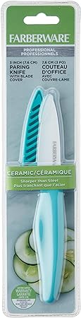 Farberware 3" Ceramic Paring Knife- Aqua