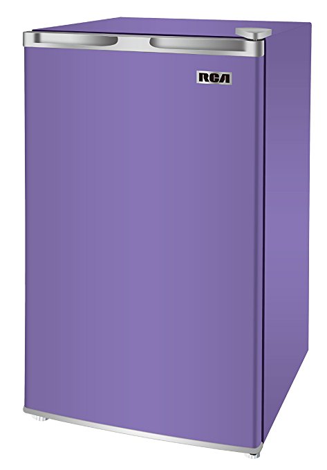 RCA RFR321-FR320/8 IGLOO Mini Refrigerator, 3.2 Cu Ft Fridge, Purple