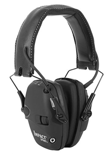 Howard Leight by Honeywell R-02524 Impact Sport Sound Amplification Electronic Earmuff, Black