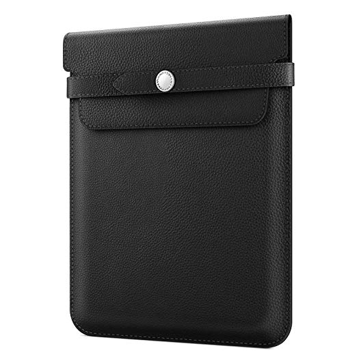 Fintie 9-11 Inch Tablet Sleeve with Stylus Holder, Protective Cover Case Compatible with iPad Air 10.5 2019, iPad Pro 11 2018, iPad 9.7 2018/2017, iPad Pro 10.5, Samsung Tab A 10.5/S4 10.5, Black