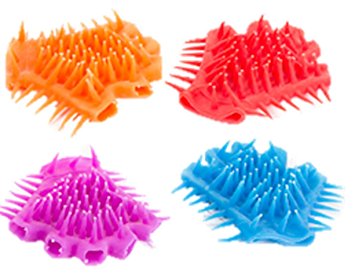 Kids Spiky gloves Fidget Toy Sensory Play, 4 Pack (colors may vary)