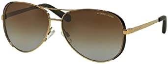 Michael Kors MK5004 CHELSEA Aviator Sunglasses For Women  FREE Complimentary Eyewear Care Kit