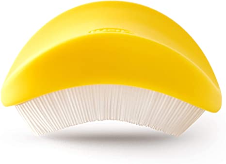 Chef'n 5255880 Silkster Corn Vegetable Brush, Removes Silk, Yellow