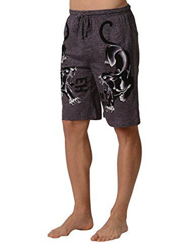 Ed Hardy Men's soft knit Sleep Lounge Pajama Shorts