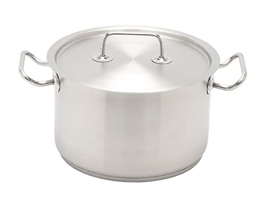 Avon Appliances Stainless Steel Cooking Pot with Lid, 7 L