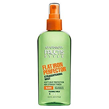 Garnier Fructis Style Sleek & Shine Flat Iron Perfector Straightening Mist 6 oz