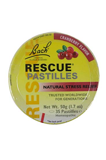 Bach Rescue Cranberry Pastilles Pack of 4