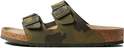 Birkenstock Arizona Soft Footbed Desert Soil Camo Green Birko-Flor EU 39 (US Men's 6-6.5, Women's 8-8.5) Regular