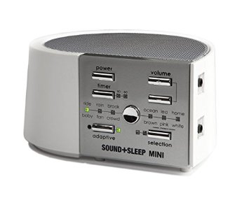 Adaptive Sound Technologies - Sound Sleep Mini, Sleep Therapy System, White/Silver
