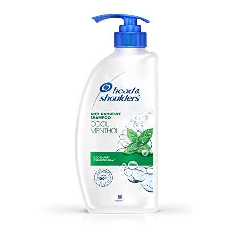 Head & Shoulders Cool Menthol Anti Dandruff Shampoo for Women & Men,715ML