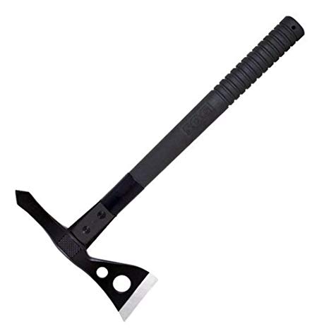 SOG Tactical Tomahawk F01TN-CP - Hardcased Black Axe Head, GRN Handle, Nylon Sheath, 2.75" Blade