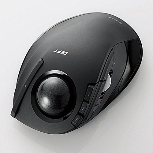 Elecom trackball mouse / index finger / 8 button / tilt function / M-DT1DRBK