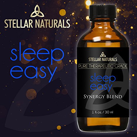 Good Night Sleep Essential Oil - 100% Pure Calming and Natural Therapeutic Grade for Natural Sleep Aid, Relaxation, Stress, Anxiety Relief, Boost Mood with Aromatherapy - By Stellar Naturals - 30ml