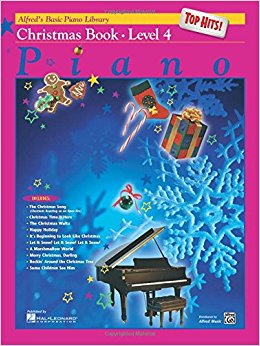 Alfred's Basic Piano Library Top Hits! Christmas, Bk 4