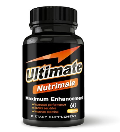 Ultimate Nutrimale - The Ultimate Male Enhancement Pills, Enlargement Pills For Size, Stamina, Erection, Libido | Boost Sex Drive | Testosterone Booster, Erection Pills, Natural Male Enhancement