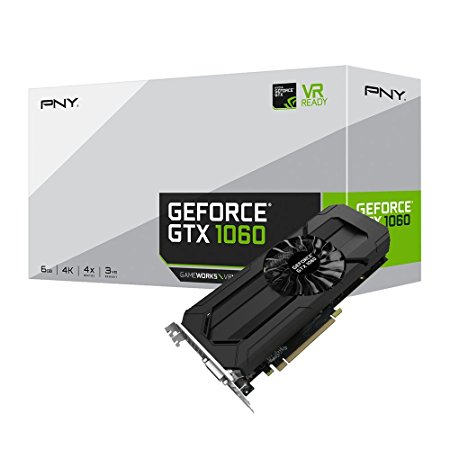 PNY GeForce GTX 1060 6GB Graphics Card VCGGTX10606PB-SF