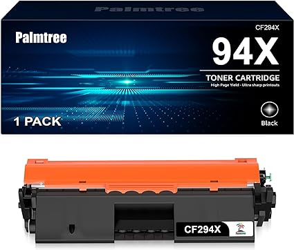 Palmtree CF294X Toner Cartridge Compatible for 94X 94A CF294A for LaserJet Pro M118dw M118 LaserJet Pro MFP M148dw M148fdw M149fdw M148 M149 (Black, 1-Pack)