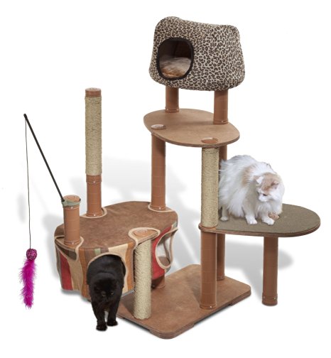 Kittyscape Cat Tower Play Structures Deluxe Playscape Kit