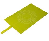 Joseph Joseph Silicone Non-Slip Pastry Mat with Measurements Roll-Up Green