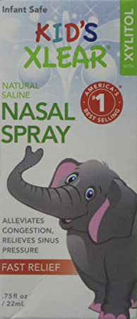 Kid's Xlear Sinus Saline Nasal Spray with Xylitol.75oz