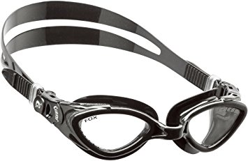 Cressi Fox Swimming Premium Goggles for Adults, Anti Fog, 100% Anti UV - Made in Italy.