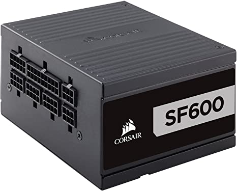 Corsair SF Series, SF600, 600 Watt, SFX, 80  Platinum Certified, Fully Modular Power Supply