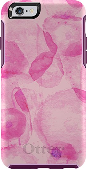 OtterBox SYMMETRY SERIES Case for iPhone 6/6s (4.7" Version) - Retail Packaging - POPPY PETAL (PINK/W POPPY PETAL)