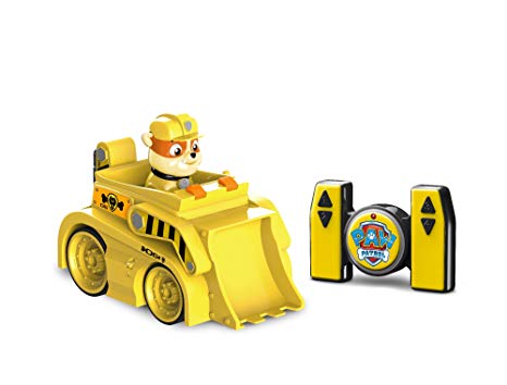 Paw Patrol My First RC Rubble Bulldozer Rescue Racer Remote Control for Ages 3 and up